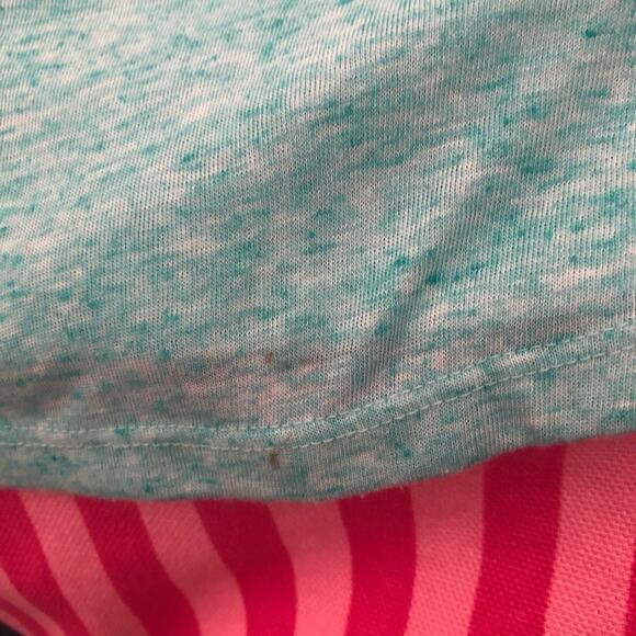 PINK Victoria's Secret Activewear Space Dye Blue Tank Top Size XS - Picture 5 of 7